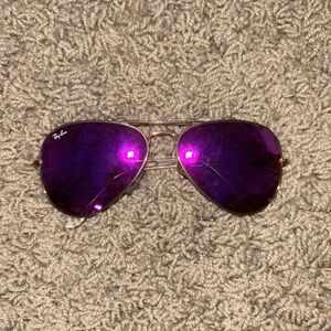 Pink/Purple Aviator Raybans